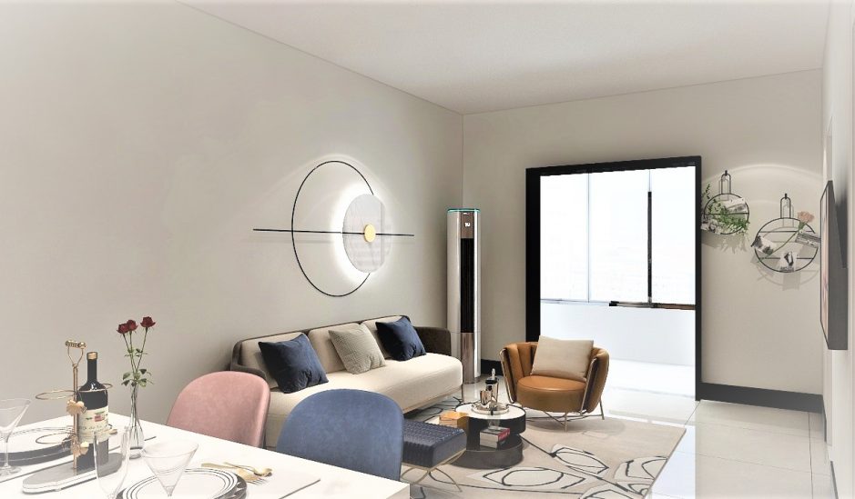 Minimalist Theme Living Room (2)